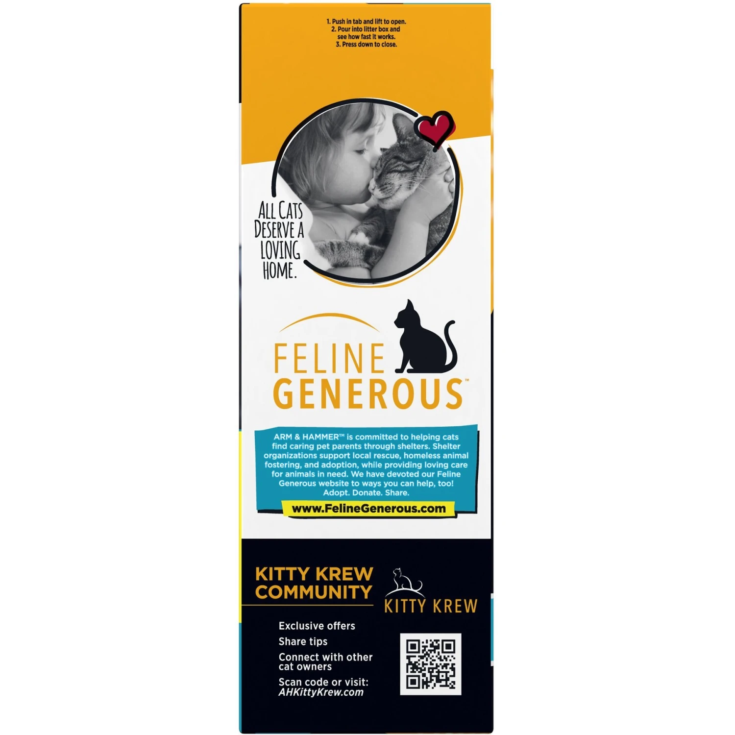 Arm & Hammer Litter Clump & Seal AbsorbX Absorbing Unscented Multi-Cat Cat Litter 8 Arm & Hammer Litter Clump & Seal AbsorbX Absorbing Unscented Multi-Cat Cat Litter - Image 6