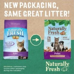 Naturally Fresh Pellet Unscented Non-Clumping Walnut Cat Litter 11 Naturally Fresh Pellet Unscented Non-Clumping Walnut Cat Litter -Pet Supplies Store 233646 PT1. AC SS1800 V1626389205