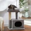 Frisco 24.8-in Faux Fur Cat Tree & Condo 2 Frisco 24.8-in Faux Fur Cat Tree & Condo -Pet Supplies Store 236544 MAIN. AC SS1800 V1637693529
