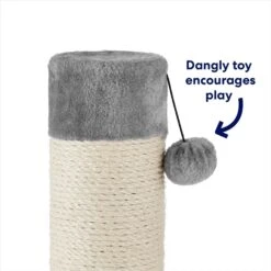 Frisco 35-in Heavy Duty Sisal Cat Scratching Post With Toy -Pet Supplies Store 238150 PT3. AC SS1800 V1667227022