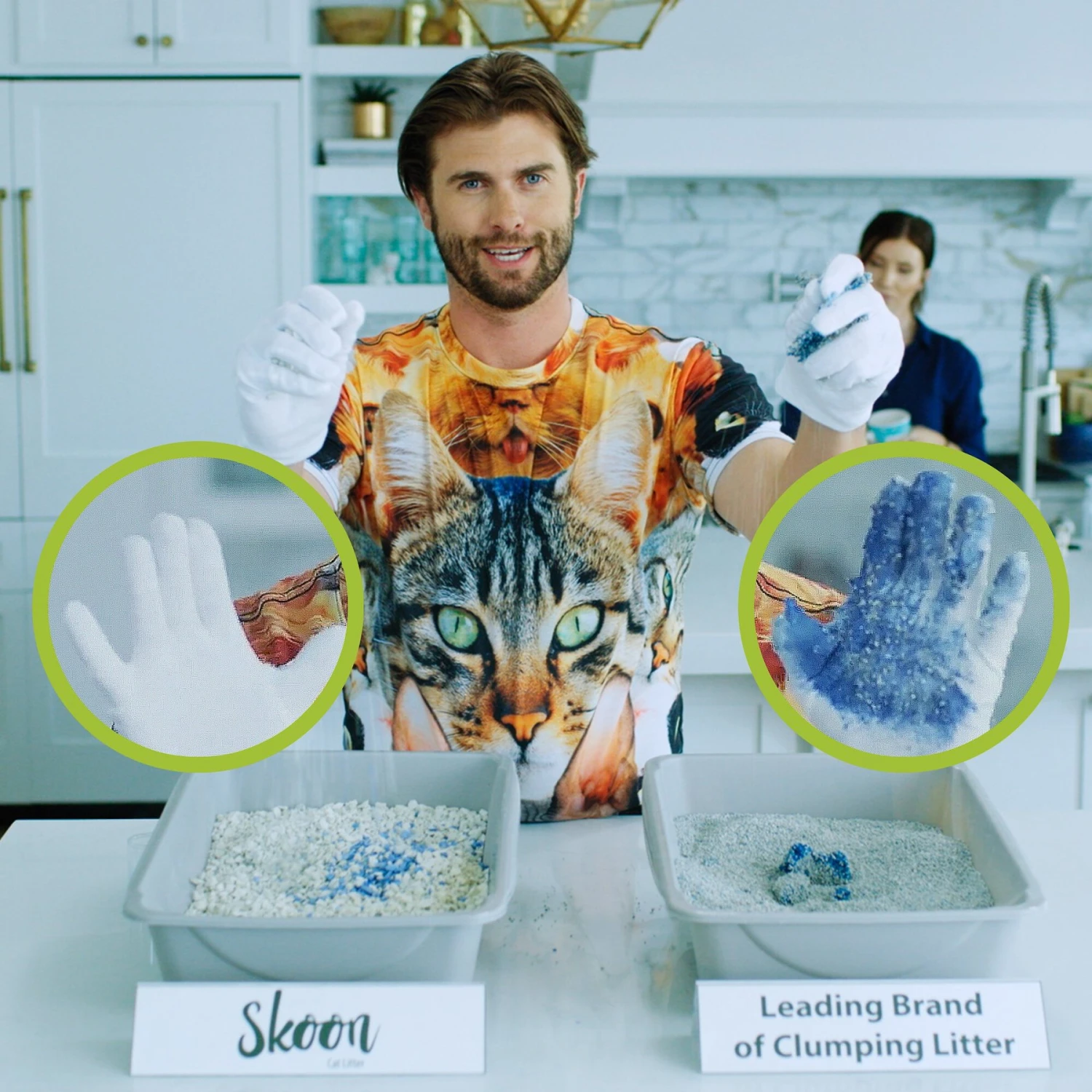 Skoon Unscented Non-Clumping Cat Litter & Disposable Litter Box 5 Skoon Unscented Non-Clumping Cat Litter & Disposable Litter Box - Image 3