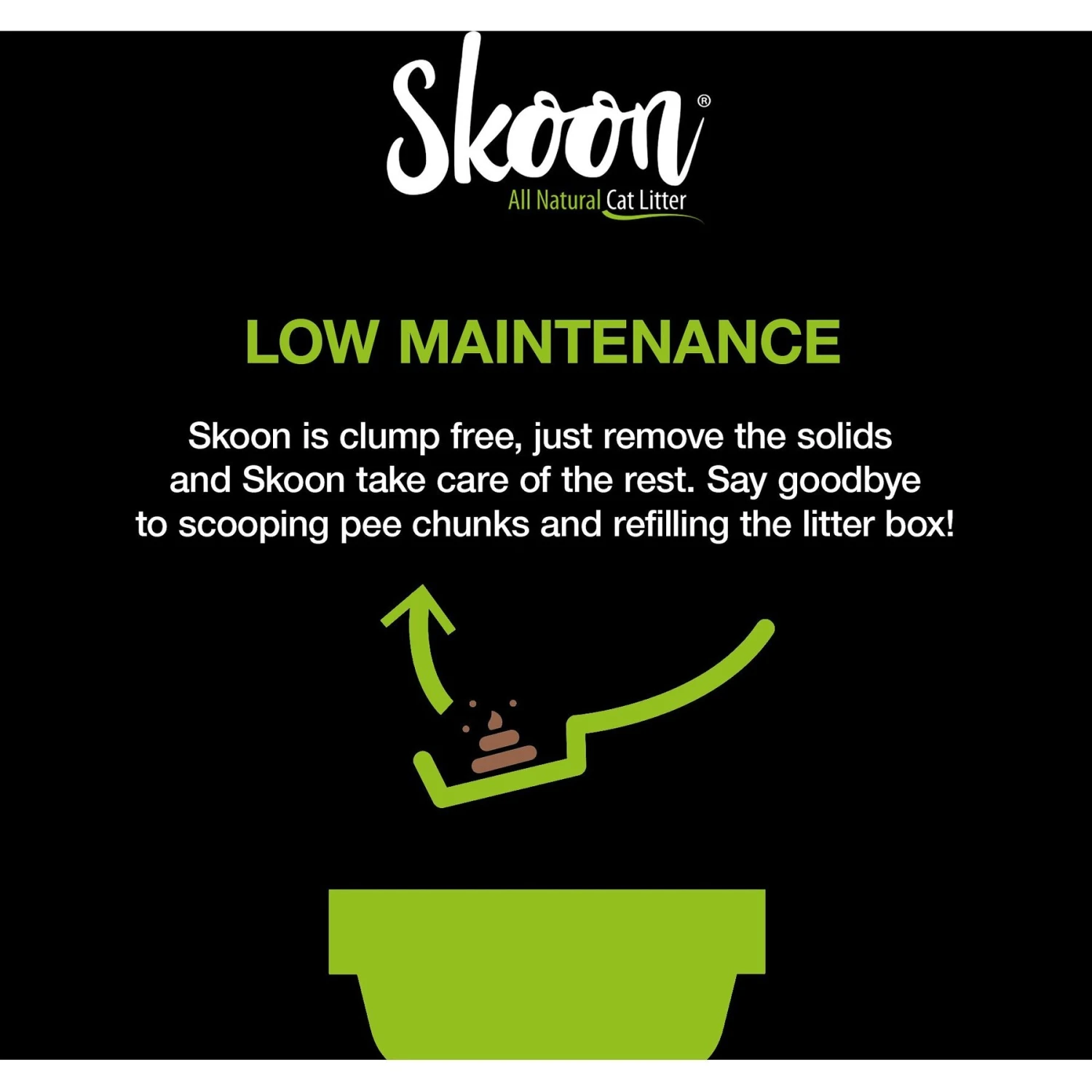 Skoon Unscented Non-Clumping Cat Litter & Disposable Litter Box 8 Skoon Unscented Non-Clumping Cat Litter & Disposable Litter Box - Image 6