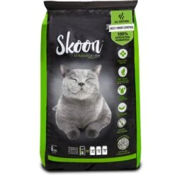 Skoon Unscented Non-Clumping Cat Litter, 8-lb Bag