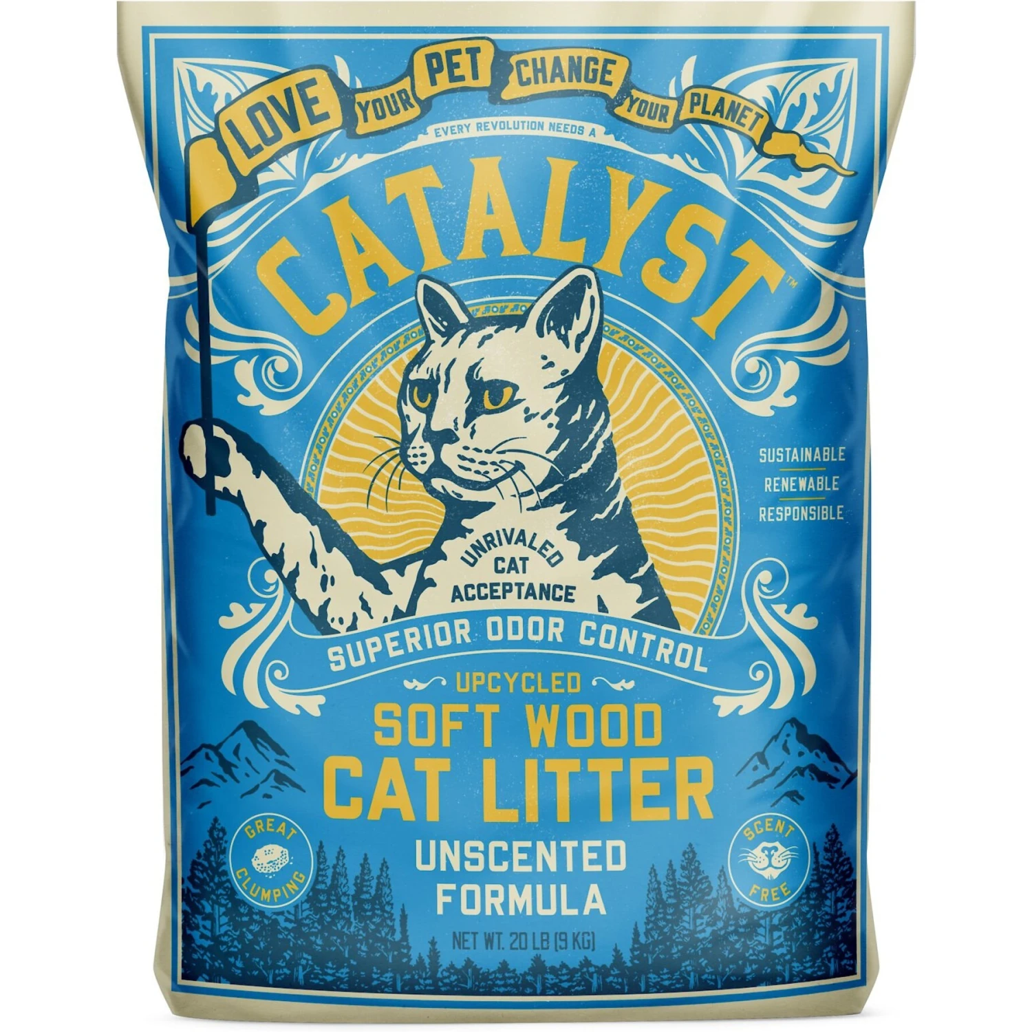 Catalyst Pet Unscented Formula Cat Litter 3 Catalyst Pet Unscented Formula Cat Litter