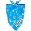 Frisco Blue Snowflakes Personalized Dog & Cat Bandana 1 Frisco Blue Snowflakes Personalized Dog & Cat Bandana -Pet Supplies Store 242803 MAIN. AC SS1800 V1600114285