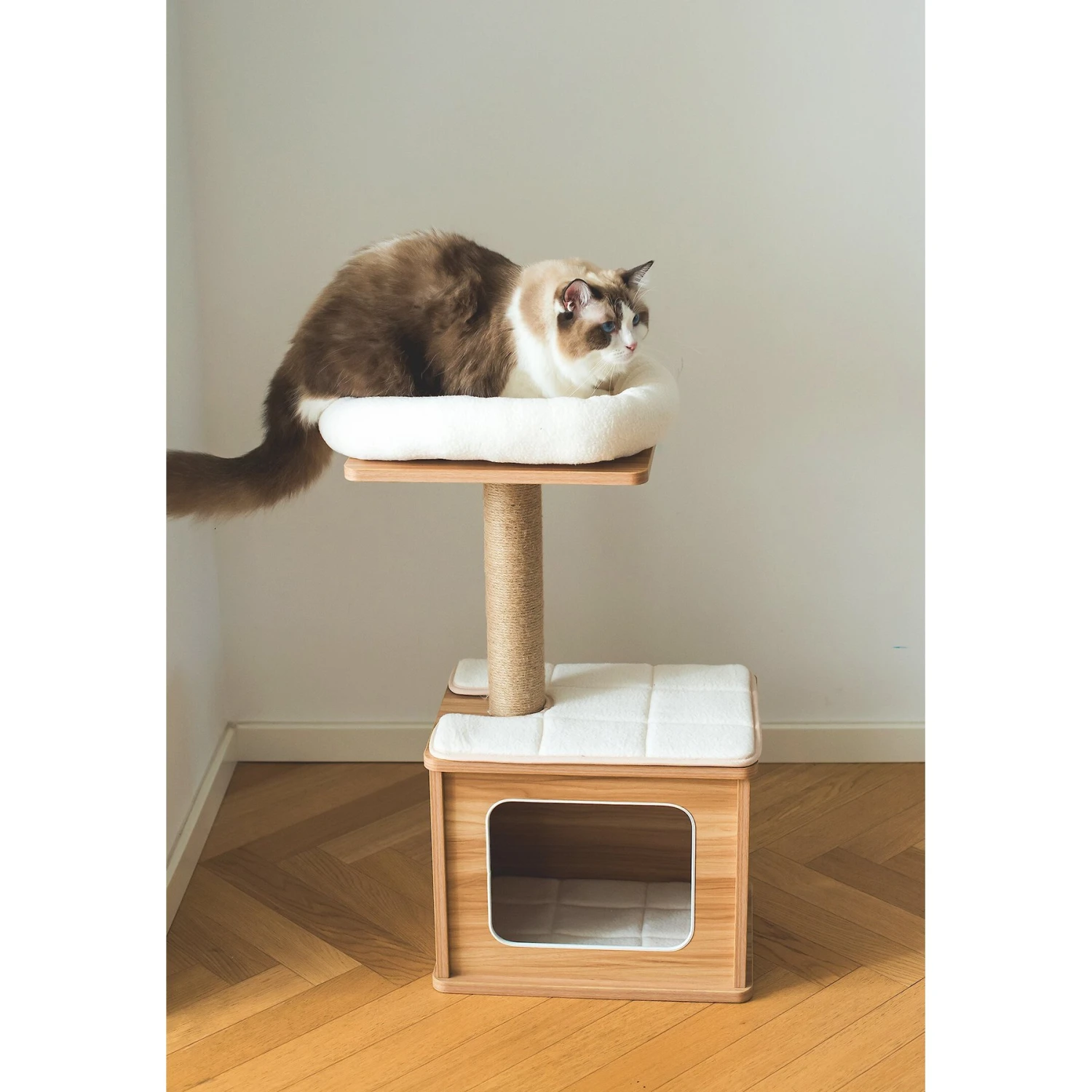 Catry 29.7-in Modern Jute Cat Tree & Condo 7 Catry 29.7-in Modern Jute Cat Tree & Condo - Image 5
