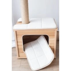 Catry 29.7-in Modern Jute Cat Tree & Condo 19 Catry 29.7-in Modern Jute Cat Tree & Condo -Pet Supplies Store 244330 PT8. AC SS1800 V1595020562