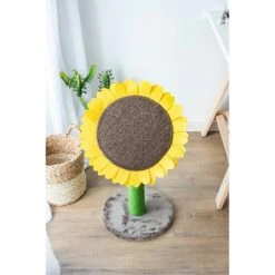 Catry Sunflower 23.2-in Sisal Cat Scratching Post With Toy -Pet Supplies Store 244332 PT2. AC SS1800 V1595016678