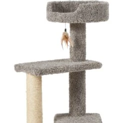 Frisco 41.5-in Real Carpet Wooden Cat Tree 12 Frisco 41.5-in Real Carpet Wooden Cat Tree -Pet Supplies Store 244527 PT4. AC SS1800 V1603204601