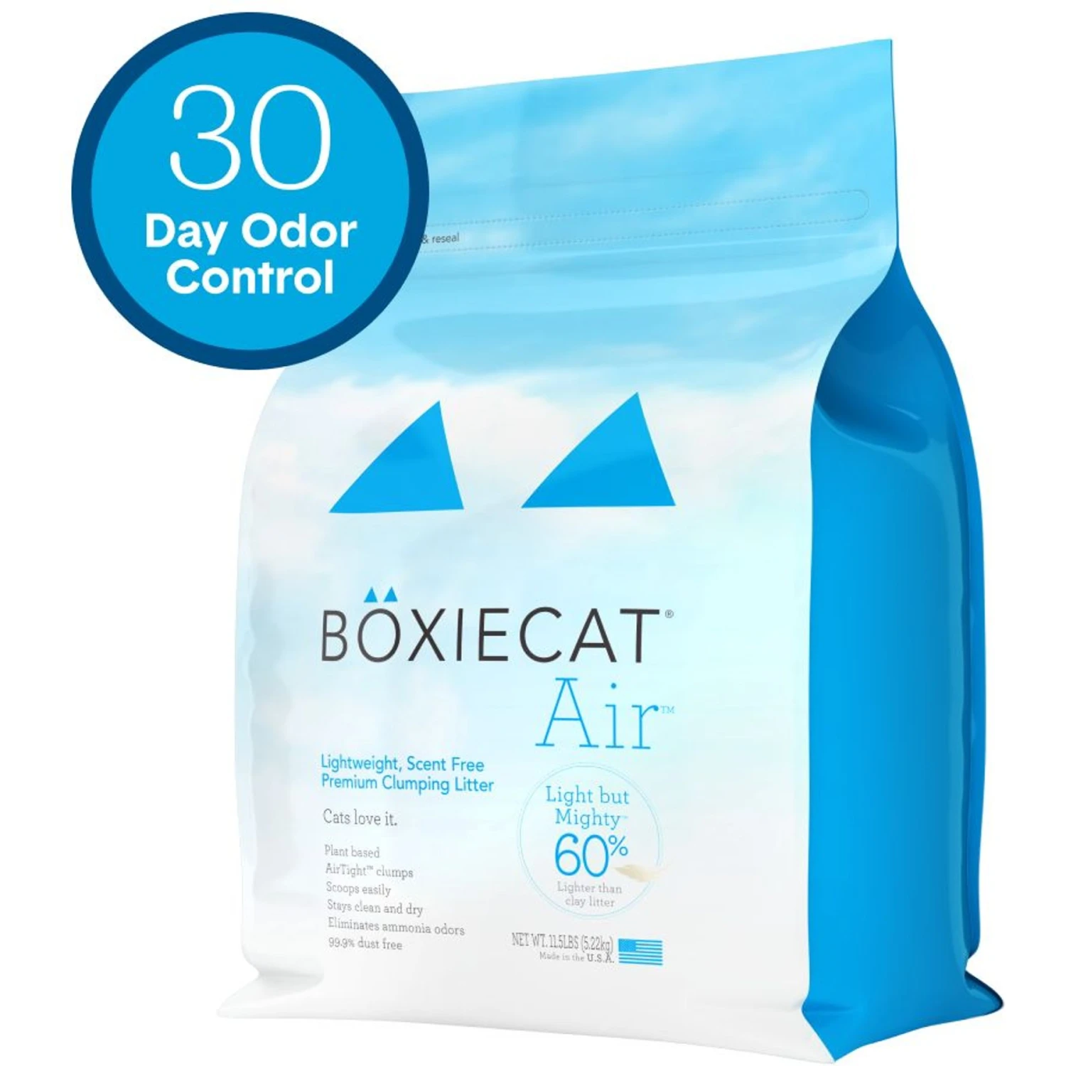 Boxiecat Air Lightweight Unscented Premium Clumping Cat Litter 3 Boxiecat Air Lightweight Unscented Premium Clumping Cat Litter