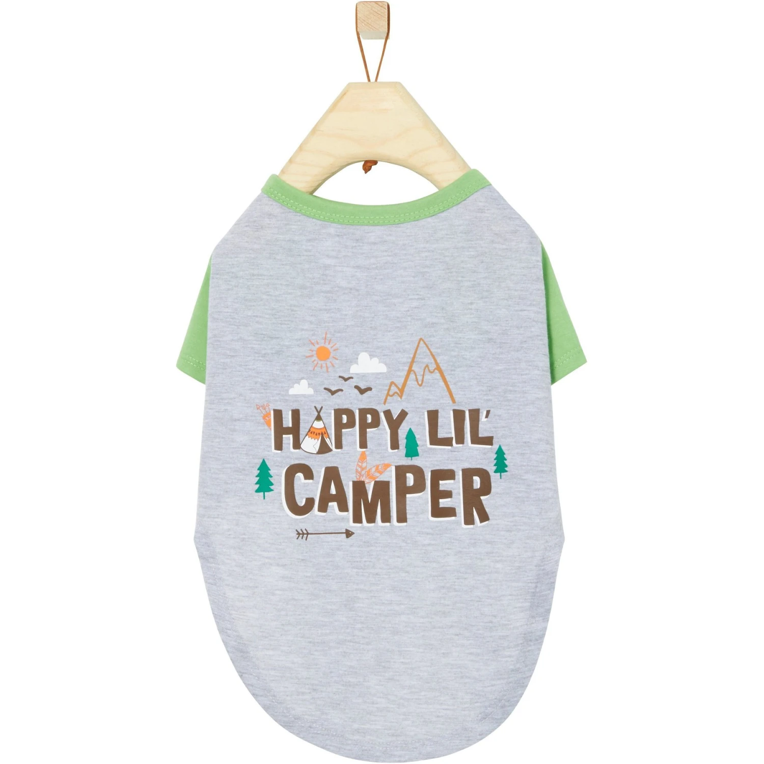 Frisco Happy Lil' Camper Dog & Cat T-Shirt 2 Frisco Happy Lil' Camper Dog & Cat T-Shirt