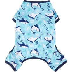 Frisco Happy Shark Dog & Cat Jersey PJs 11 Frisco Happy Shark Dog & Cat Jersey PJs -Pet Supplies Store 249122 PT3. AC SS1800 V1614006406