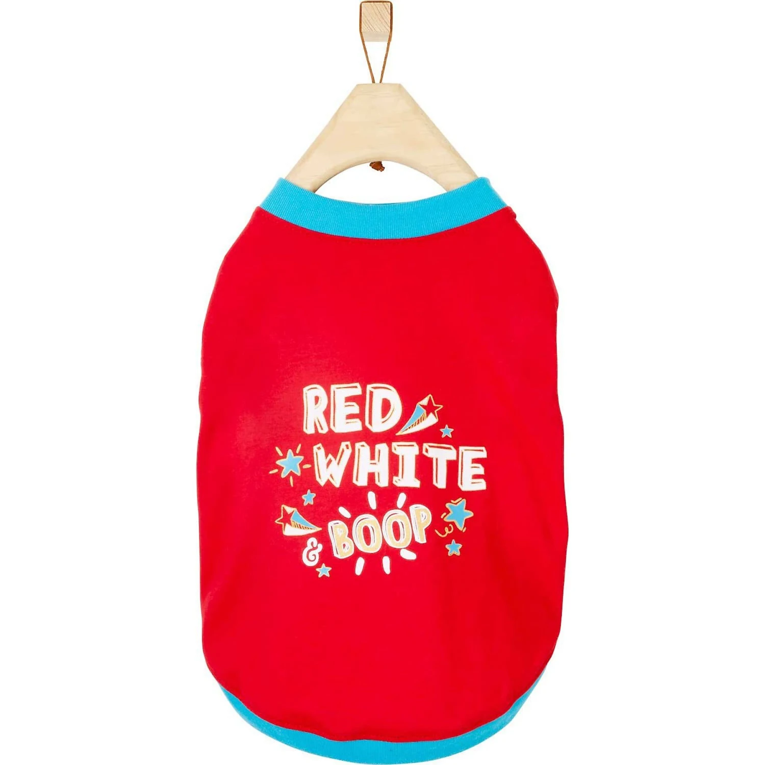 Frisco Red, White & Boop Dog & Cat T-Shirt 3 Frisco Red, White & Boop Dog & Cat T-Shirt