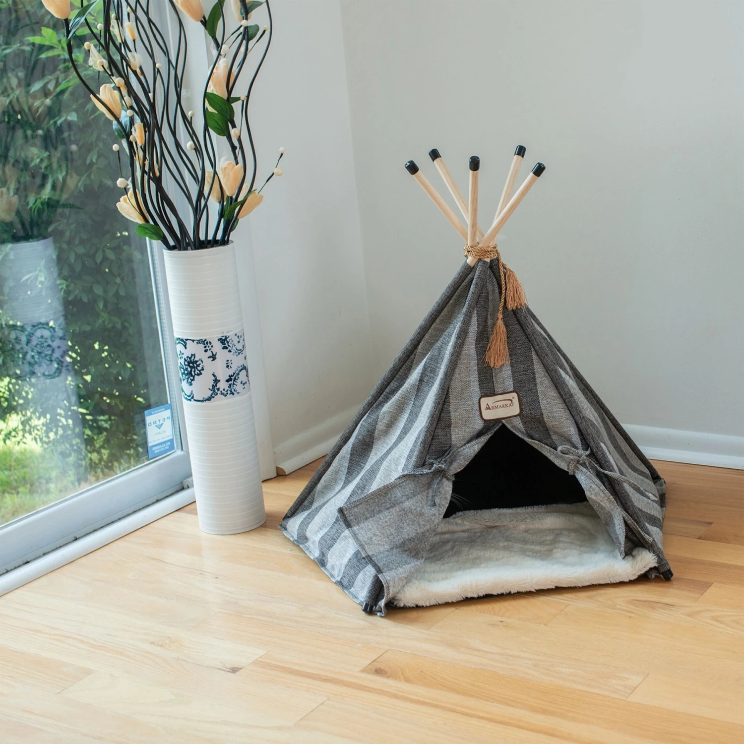 Armarkat Teepee Style Cat Bed 5 Armarkat Teepee Style Cat Bed - Image 3