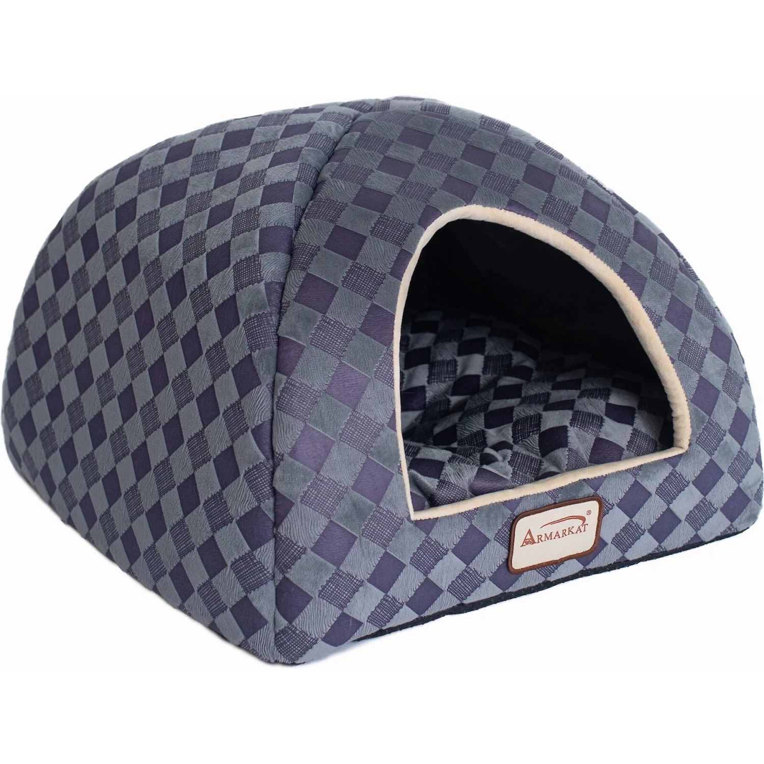 Armarkat Combo Checkered Pattern Cat Bed 4 Armarkat Combo Checkered Pattern Cat Bed - Image 2