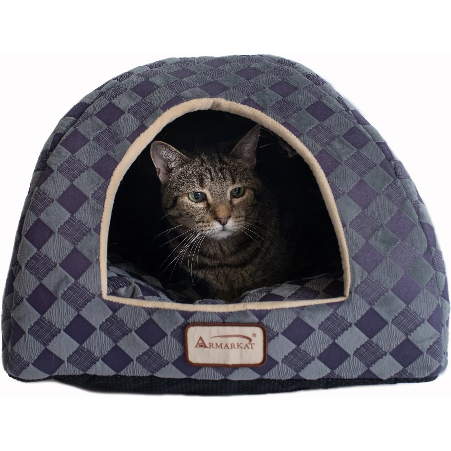 Armarkat Combo Checkered Pattern Cat Bed 5 Armarkat Combo Checkered Pattern Cat Bed - Image 3