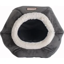 Armarkat Gray Velvet Cat Bed 13 Armarkat Gray Velvet Cat Bed -Pet Supplies Store 251459 PT2. AC SS1800 V1599274290