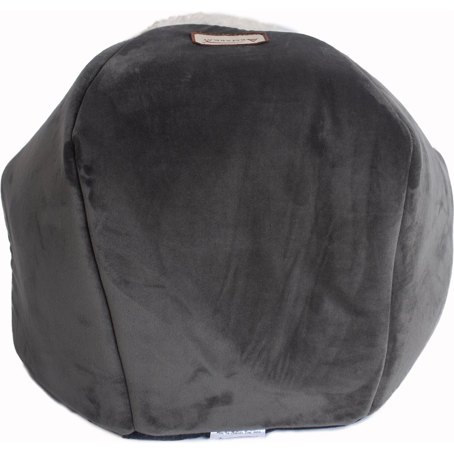Armarkat Gray Velvet Cat Bed 11 Armarkat Gray Velvet Cat Bed - Image 9