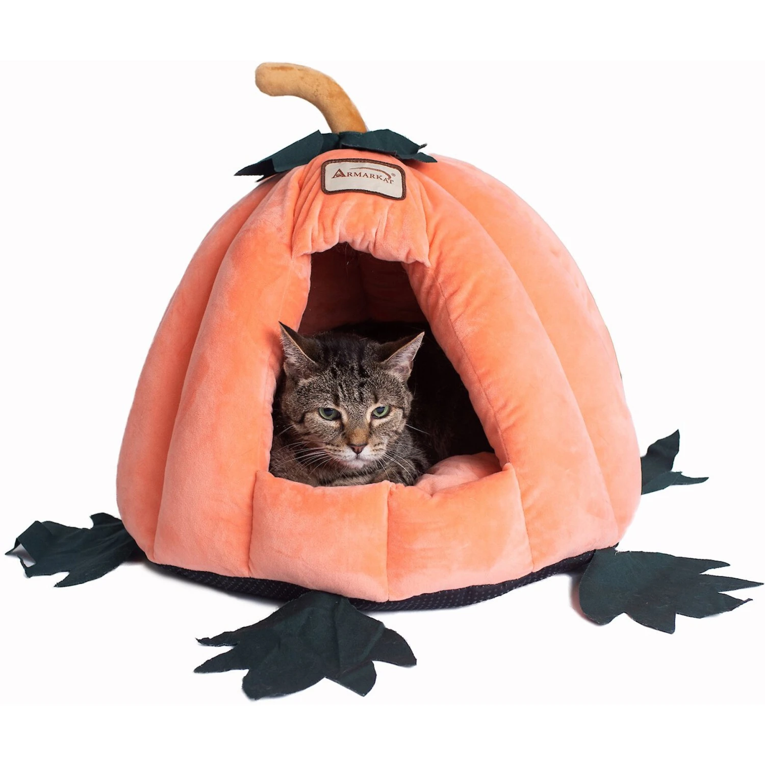 Armarkat Pumpkin Shape Cat Bed 3 Armarkat Pumpkin Shape Cat Bed