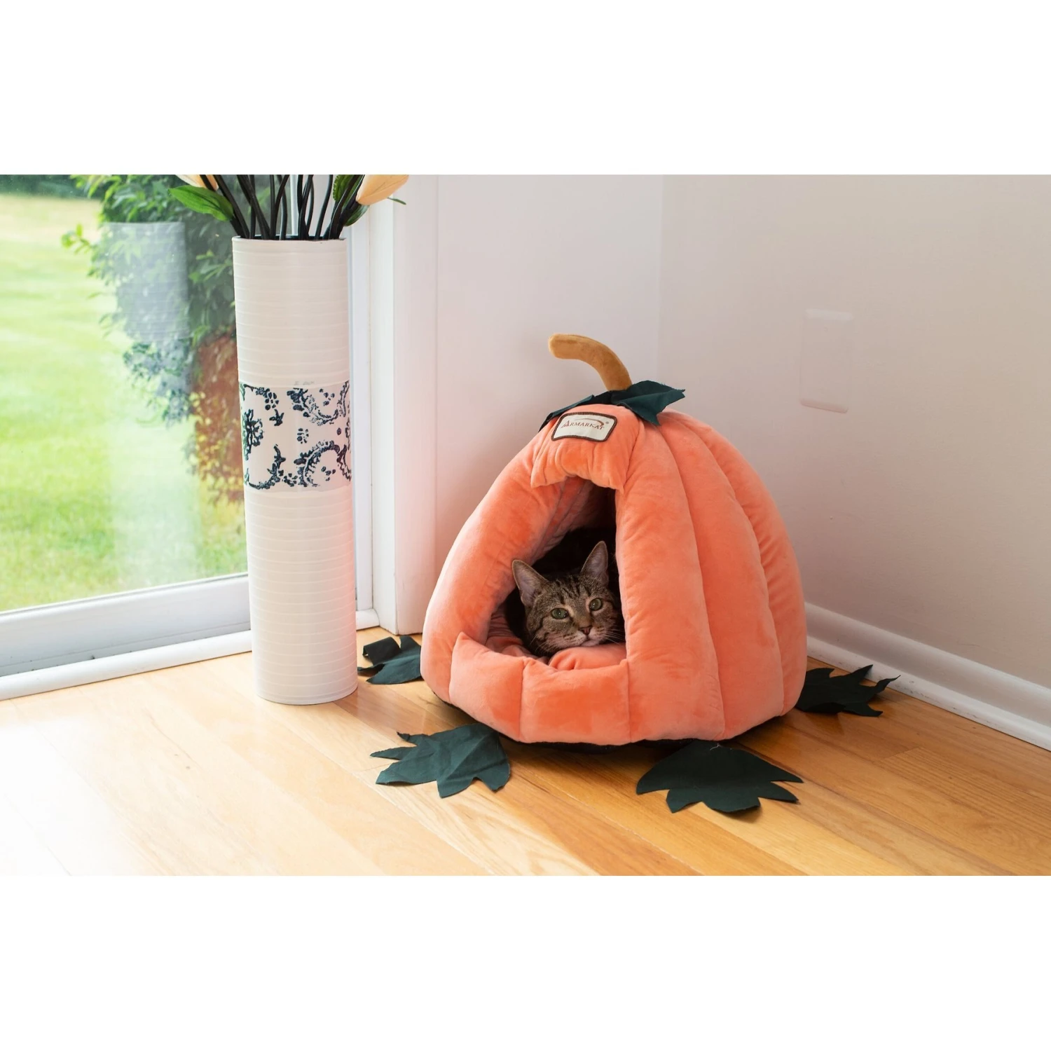Armarkat Pumpkin Shape Cat Bed 8 Armarkat Pumpkin Shape Cat Bed - Image 6