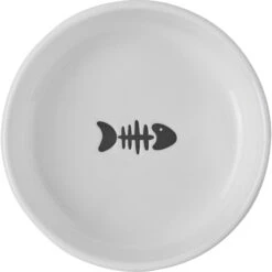 Frisco Round Meow Non-skid Ceramic Cat Bowl With Wood Base 12 Frisco Round Meow Non-skid Ceramic Cat Bowl With Wood Base -Pet Supplies Store 256078 PT4. AC SS1800 V1615312284