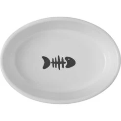 Frisco Oval Meow Non-skid Ceramic Cat Bowl With Wood Base 12 Frisco Oval Meow Non-skid Ceramic Cat Bowl With Wood Base -Pet Supplies Store 256080 PT4. AC SS1800 V1615311695