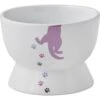 Frisco Cat Print Non-skid Elevated Ceramic Cat Bowl, Short 1 Frisco Cat Print Non-skid Elevated Ceramic Cat Bowl, Short -Pet Supplies Store 256096 MAIN. AC SS1800 V1615299769