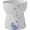 Frisco Cat Print Non-Skid Elevated Ceramic Cat Bowl, Tall -Pet Supplies Store 256099 MAIN. AC SS1800 V1615299725