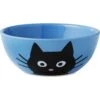 Frisco Cat Face Non-skid Ceramic Cat Bowl, Blue 1 Frisco Cat Face Non-skid Ceramic Cat Bowl, Blue -Pet Supplies Store 256103 MAIN. AC SS1800 V1617997002