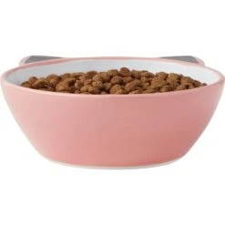 Frisco Cat Face Non-skid Ceramic Cat Bowl, Pink 10 Frisco Cat Face Non-skid Ceramic Cat Bowl, Pink -Pet Supplies Store 256107 PT4. AC SS1800 V1616522565