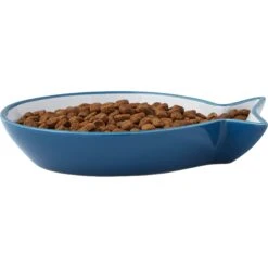 Frisco Fish Shaped Non-skid Ceramic Cat Dish 13 Frisco Fish Shaped Non-skid Ceramic Cat Dish -Pet Supplies Store 256109 PT4. AC SS1800 V1617196291