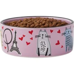 Frisco Paris Non-skid Ceramic Cat Dish 11 Frisco Paris Non-skid Ceramic Cat Dish -Pet Supplies Store 256117 PT3. AC SS1800 V1615311168