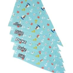 Frisco Nautical Personalized Dog & Cat Bandana -Pet Supplies Store 258762 PT4. AC SS1800 V1619560038