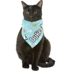 Frisco Nautical Personalized Dog & Cat Bandana -Pet Supplies Store 258762 PT7. AC SS1800 V1619558224