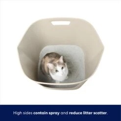 Frisco Leaf High-Sided Cat Litter Box, Large -Pet Supplies Store 258782 PT2. AC SS1800 V1675279643