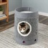 Two By Two The Hawthorn 20.5-in Felt Cat Condo, Grey 2 Two By Two The Hawthorn 20.5-in Felt Cat Condo, Grey -Pet Supplies Store 261415 MAIN. AC SS1800 V1606144329