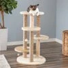 Two By Two The Fir 36.2-in Faux-Fleece Cat Tree, Beige -Pet Supplies Store 261435 MAIN. AC SS1800 V1606144930