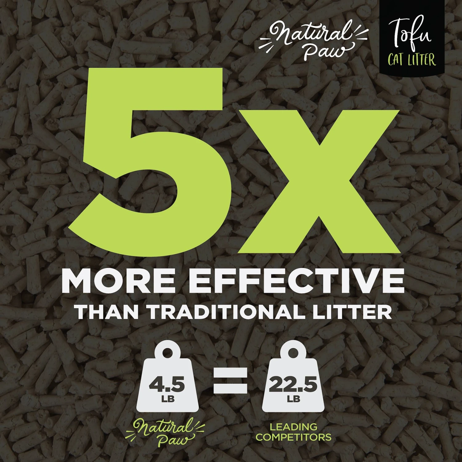 Natural Paw Tofu Cat Litter Refill Bag, 4.5-lb Bag 8 Natural Paw Tofu Cat Litter Refill Bag, 4.5-lb Bag - Image 6