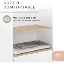 Sam's Pets Becky 39-in Single Rest Bookshelf With Drawer & Cat Tree -Pet Supplies Store 261886 PT6. AC SS1800 V1635015734