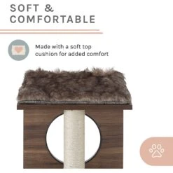 Sam's Pets Sheree 34-in Cat Tree, Dark Brown -Pet Supplies Store 261892 PT6. AC SS1800 V1635094591