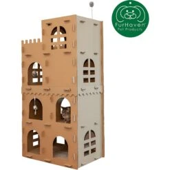 Tiger Tough Castle Playground Corrugated Cat Scratcher 12 Tiger Tough Castle Playground Corrugated Cat Scratcher -Pet Supplies Store 263118 PT2. AC SS1800 V1627003599