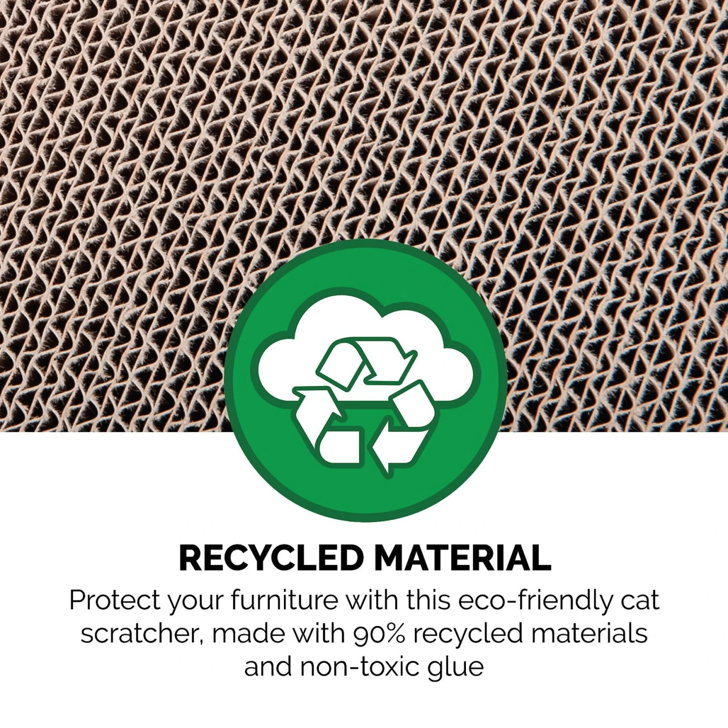 Tiger Tough Castle Playground Corrugated Cat Scratcher 10 Tiger Tough Castle Playground Corrugated Cat Scratcher - Image 8