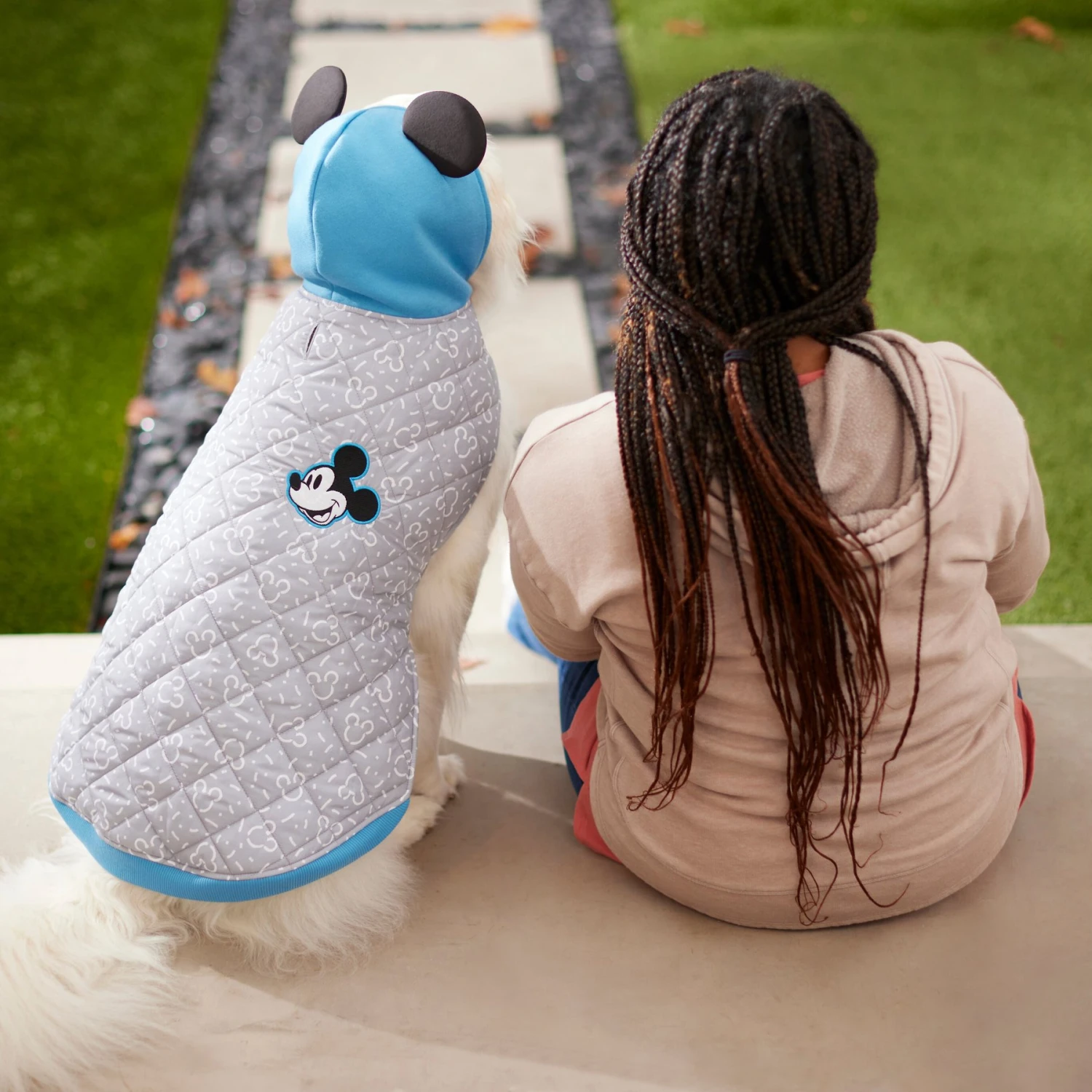 Disney Lightweight Mickey Mouse Quilted Puffer Dog & Cat Coat 9 Disney Lightweight Mickey Mouse Quilted Puffer Dog & Cat Coat - Image 7