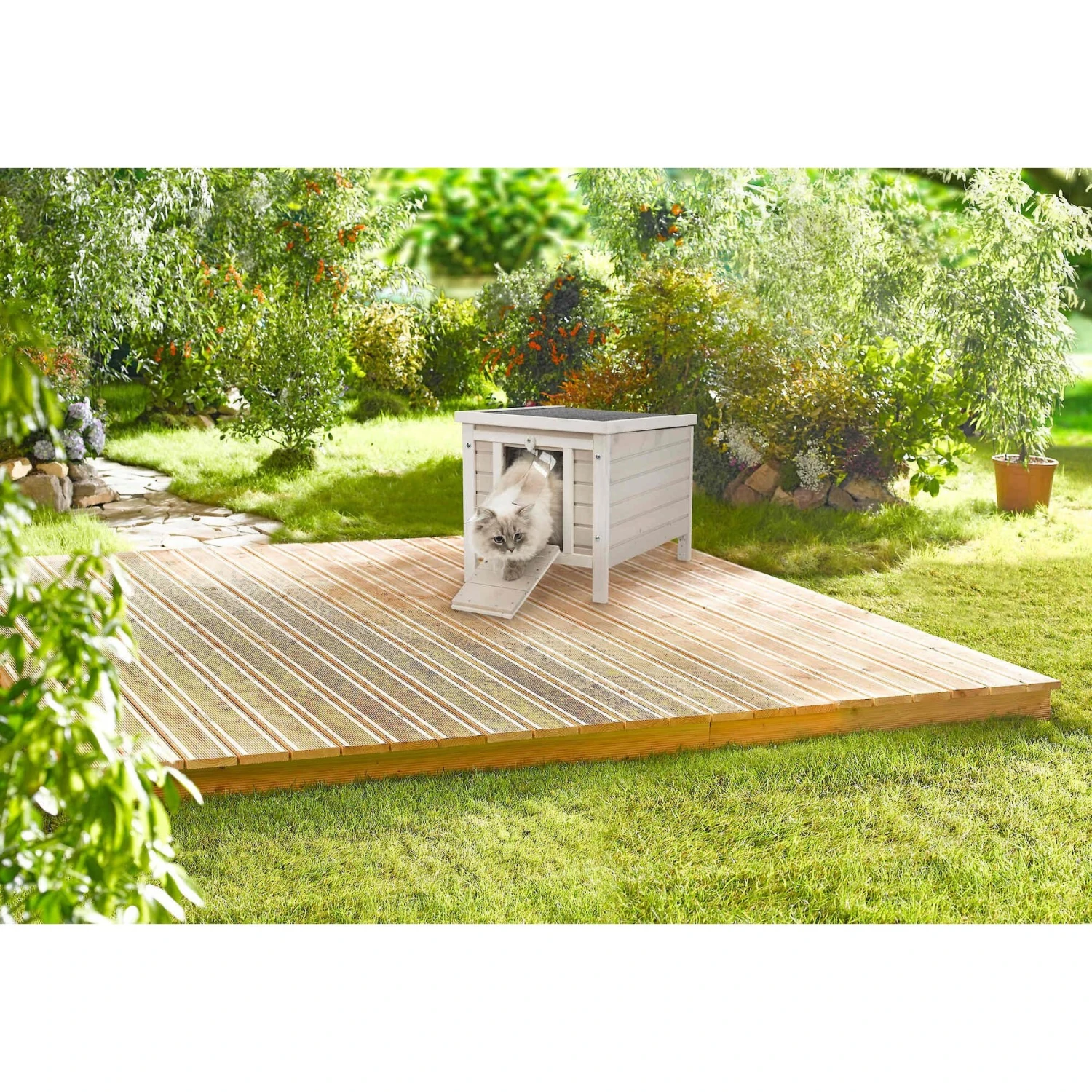 TRIXIE Natura 1-Story Cat Home 6 TRIXIE Natura 1-Story Cat Home - Image 4