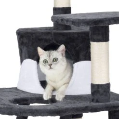 Yaheetech 47.5-in Plush Cat Tree & Condo 17 Yaheetech 47.5-in Plush Cat Tree & Condo -Pet Supplies Store 266564 PT6. AC SS1800 V1619808725