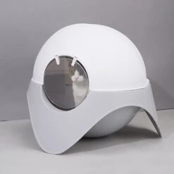 ZEZE Space Capsule Cat Litter Box 9 ZEZE Space Capsule Cat Litter Box -Pet Supplies Store 266611 PT2. AC SS1800 V1632888725