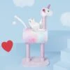 ZEZE Funfetti Unicorn 41-in Sisal Cat Tree 2 ZEZE Funfetti Unicorn 41-in Sisal Cat Tree -Pet Supplies Store 266631 MAIN. AC SS1800 V1610435244