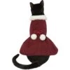 Frisco Mediumweight Pom Pom Bow Dog & Cat Peacoat Dress, Red 2 Frisco Mediumweight Pom Pom Bow Dog & Cat Peacoat Dress, Red -Pet Supplies Store 268200 MAIN. AC SS1800 V1628794925