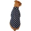 Frisco Lightweight Gold Dotted Dog & Cat Jacket, Navy -Pet Supplies Store 268247 MAIN. AC SS1800 V1628794279