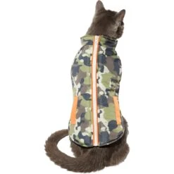 Frisco Mediumweight Camo Print Insulated Dog & Cat Zippered Coat, Green 10 Frisco Mediumweight Camo Print Insulated Dog & Cat Zippered Coat, Green -Pet Supplies Store 268295 PT2. AC SS1800 V1628741254